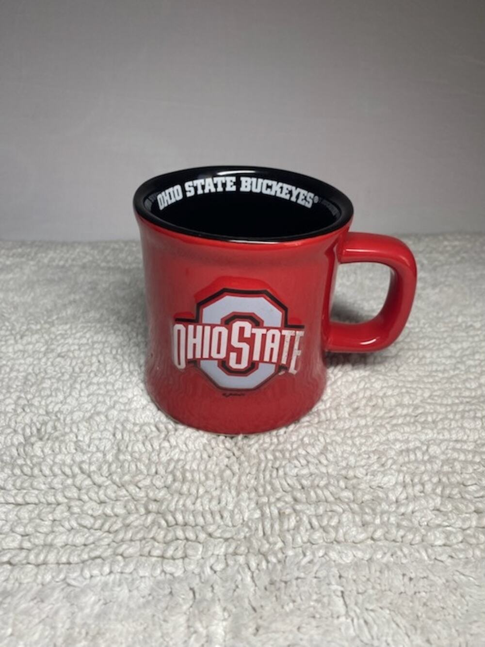 Ohio State Buckeyes Red Coffee Mug • NCAA Team Logo